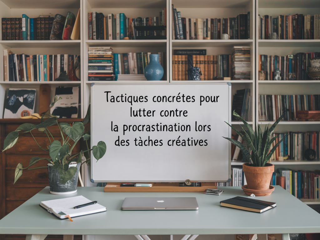 Tactiques concrètes pour lutter contre la procrastination lors des tâches créatives