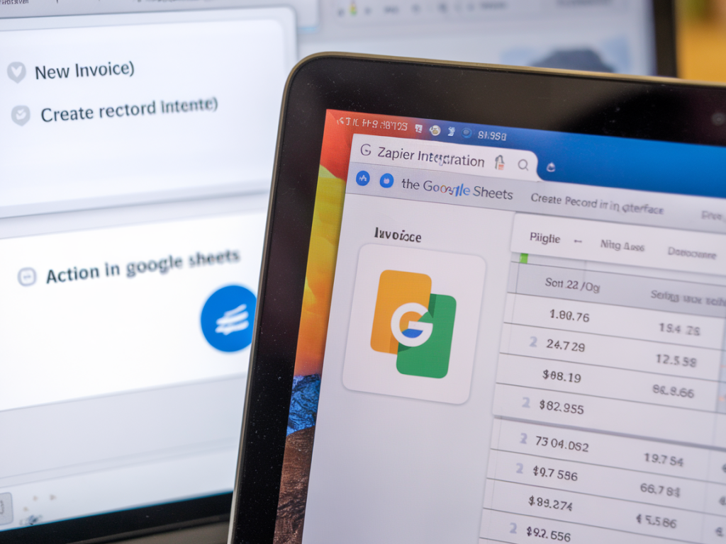 Comment automatiser la saisie de factures avec zapier et google sheets sans coder