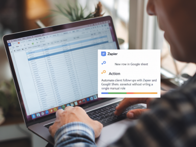 Comment automatiser la relance client avec zapier et google sheets sans écrire une seule règle manuelle